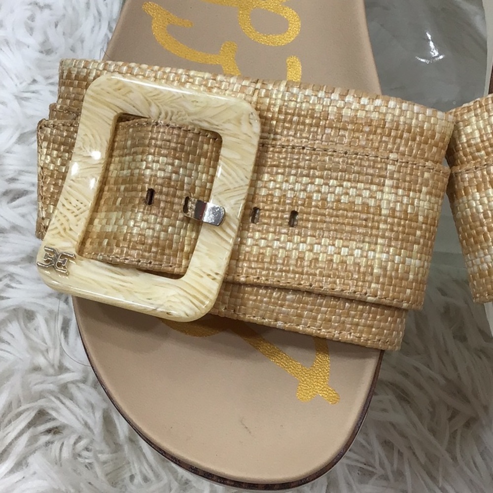 Sam Edelman Women's Ariane Buckle Detail Sandals, 8.5 - Picture 4 of 11